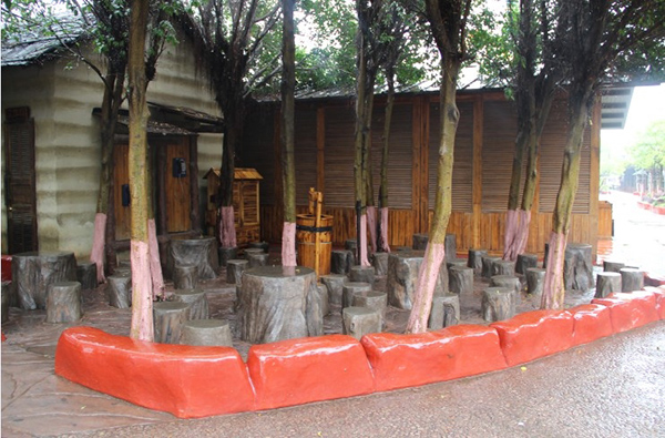 綿陽(yáng)仿木涼亭工程案例